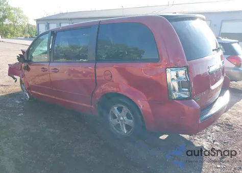 2009 Dodge Grand Caravan Se из США, поврежденный, VIN 1D8HN44E19B513861
